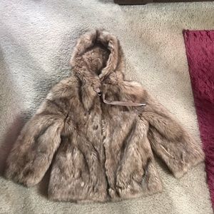 Juicy couture fur coat